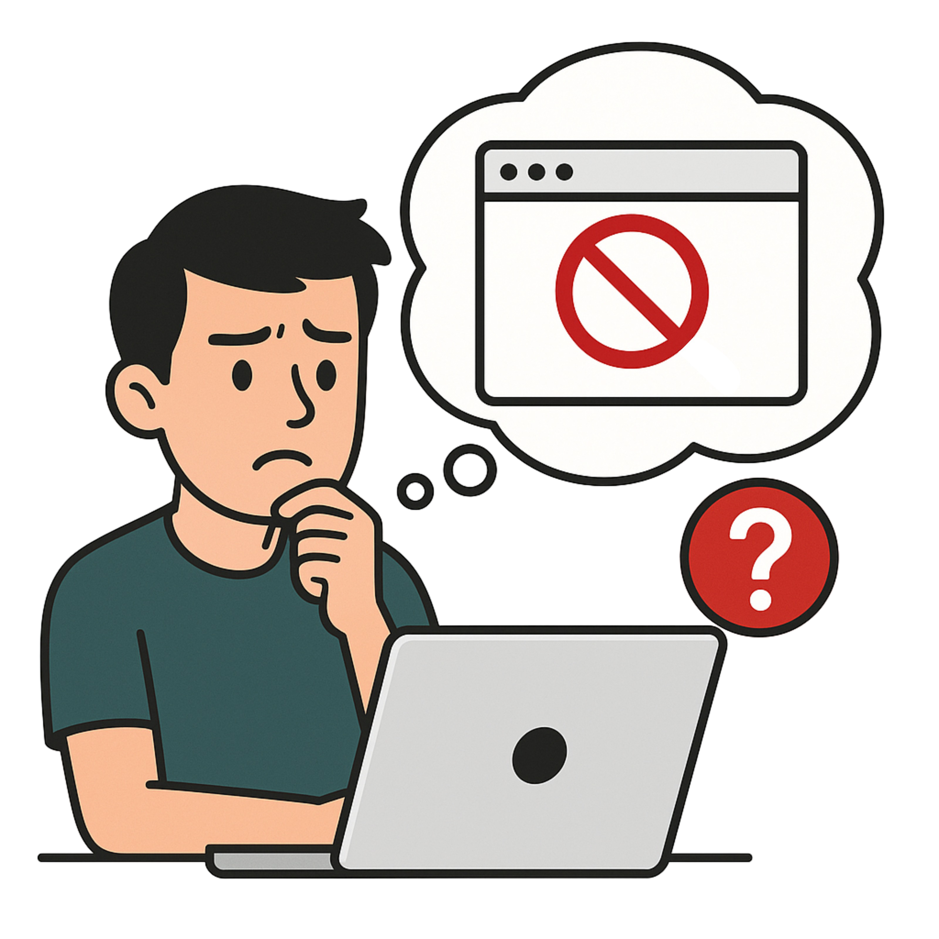 Business owner looking frustrated while using computer